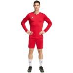 adidas Entrada 26 Long Sleeve Jersey Mens T-Shirt Red KF5847 - Image 7