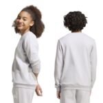 adidas Entrada 26 Sweat Top for kids gray JZ6551 - Image 2