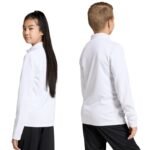 adidas Entrada 26 Track kids sweatshirt white JZ6605 - Image 3