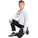 adidas Entrada 26 Track kids sweatshirt white JZ6605 - Image 8