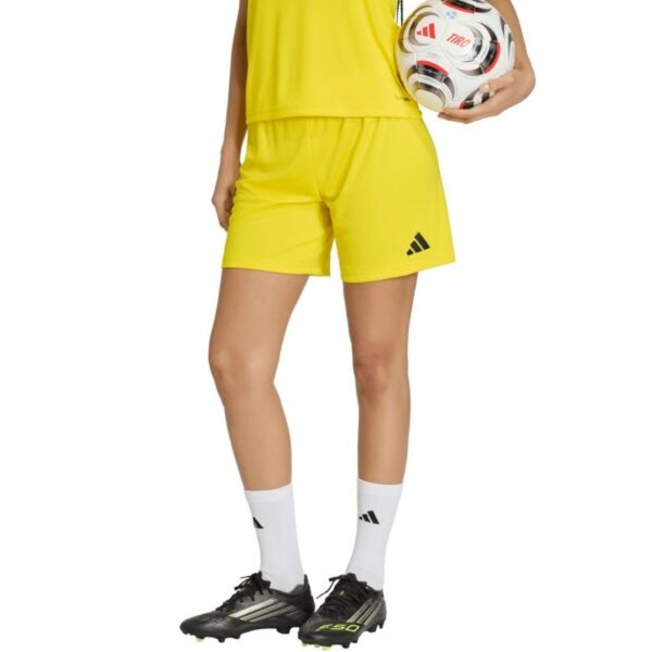 Adidas Entrada 26 womens shorts yellow JZ2540