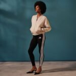 adidas Essentials 3-Stripes Cotton Leggings W JE0072 - Image 7