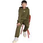 adidas Essentials Hoodie 225 olive KS0367 - Image 6