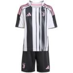 adidas Juventus 25/26 Home Kids Kit White and Black JN5220 - Image 2
