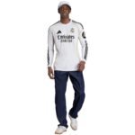 adidas Real Madrid 25/26 Long Sleeve Home Mens Jersey White JN8884 - Image 7