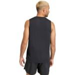 adidas Running Essentials Mens T-Shirt Black KB5969 - Image 3