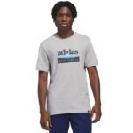 adidas Sportsman Mountain Graphic Mens T-Shirt Light Gray KC9253