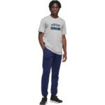 adidas Sportsman Mountain Graphic Mens T-Shirt Light Gray KC9253 - Image 6