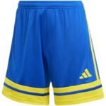 adidas Squadra 25 womens shorts blue and yellow JN5408 - Image 2