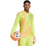 adidas Tiro 24 Competition Long lime green mens goalkeeper jersey IU0291