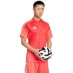 adidas Tiro 25 Competition Jersey Short Sleeve Mens Goalkeeper Shirt Red JI9717 - Image 5