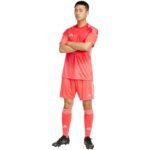 adidas Tiro 25 Competition Jersey Short Sleeve Mens Goalkeeper Shirt Red JI9717 - Image 8