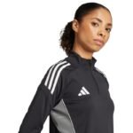 adidas Tiro 25 Competition Training Top Womens Sweatshirt Black and Gray JC6273 - Image 5