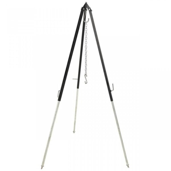 ADJUSTABLE TRIPOD STAND FOR FIREPLACE GARDEN FIREPELLER 150CM