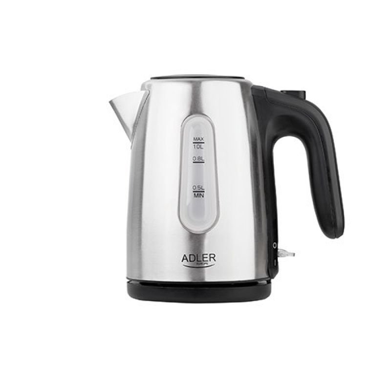 lupin-wear-ca-adler-ad-1273-electric-kettle-1200w-1l-silver-2997856 Adler AD 1273 electric kettle (1200W 1l; silver) - Image 1