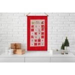 ADVENT CALENDAR 56x87CM RED - Image 3