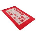 ADVENT CALENDAR 56x87CM RED - Image 5