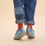 Affenzahn Halbschuh Baumwolle Lucky Shark Jr shoes 00391-30211 - Image 3