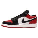 Air Jordan 1 Low GS Bred Toe shoes - 553560-612 - Image 2