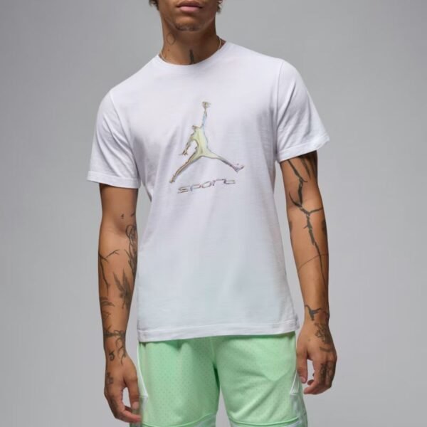 Air Jordan Sport Mens Dri-FIT T-Shirt White - HQ7984-100