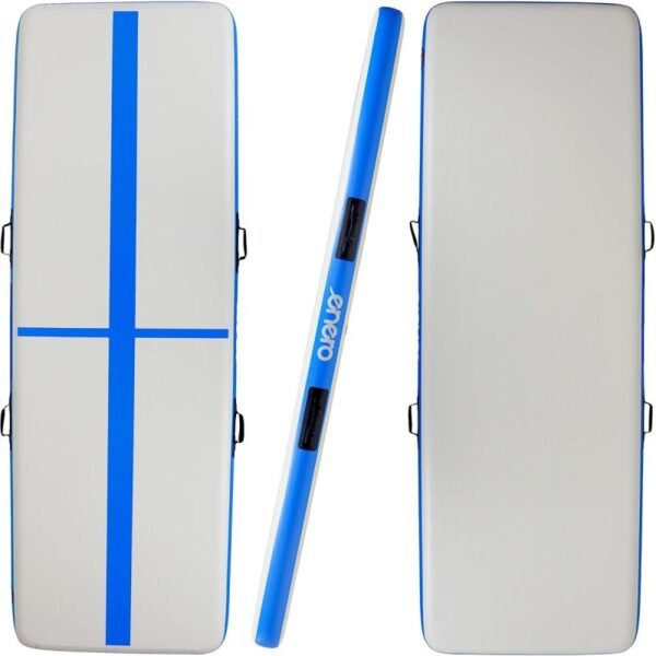 AIR TRUCK GYMNASTIC MATTRESS MAT ACROBATIC PATH 300X100X15CM ELECTRIC PUMP BLUE