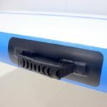 AIR TRUCK GYMNASTIC MATTRESS MAT ACROBATIC PATH 300X100X15CM ELECTRIC PUMP BLUE - Image 4