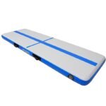 AIR TRUCK GYMNASTIC MATTRESS MAT ACROBATIC PATH 300X100X15CM ELECTRIC PUMP BLUE - Image 8