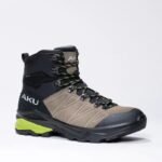 Aku mens trekking sports shoes Adapta Gore-tex leather black green