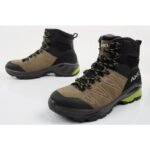 Aku mens trekking sports shoes Adapta Gore-tex leather black green - Image 8