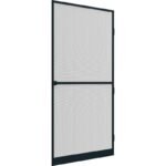 ALU DOOR MOSQUITO NET 100X215 ANTHRACITE BASIC PLUS - Image 2