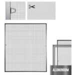 ALU MOSQUITO NET WINDOW 150X130CM GARDEN LIFE - Image 3