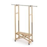 ARREDAMENTI ELIOS Clothes Stand - 37 x 78 cm, Brown - Image 2