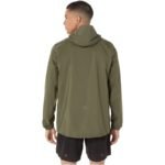 Asics FujiTrail Elite Waterproof Jacket 2011D265-301 Green L - Image 3