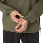 Asics FujiTrail Elite Waterproof Jacket 2011D265-301 Green L - Image 4