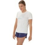 Asics Nagino Graphic Run SS Top W 2012C752-100 - Image 2