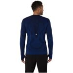 ASICS Road Seamless LS Top 2011D356-400 Navy Blue L - Image 2