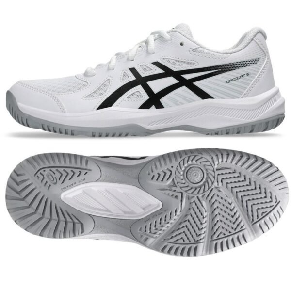 Asics Upcourt 6 GS Jr 1074A045 101 Volleyball Shoes