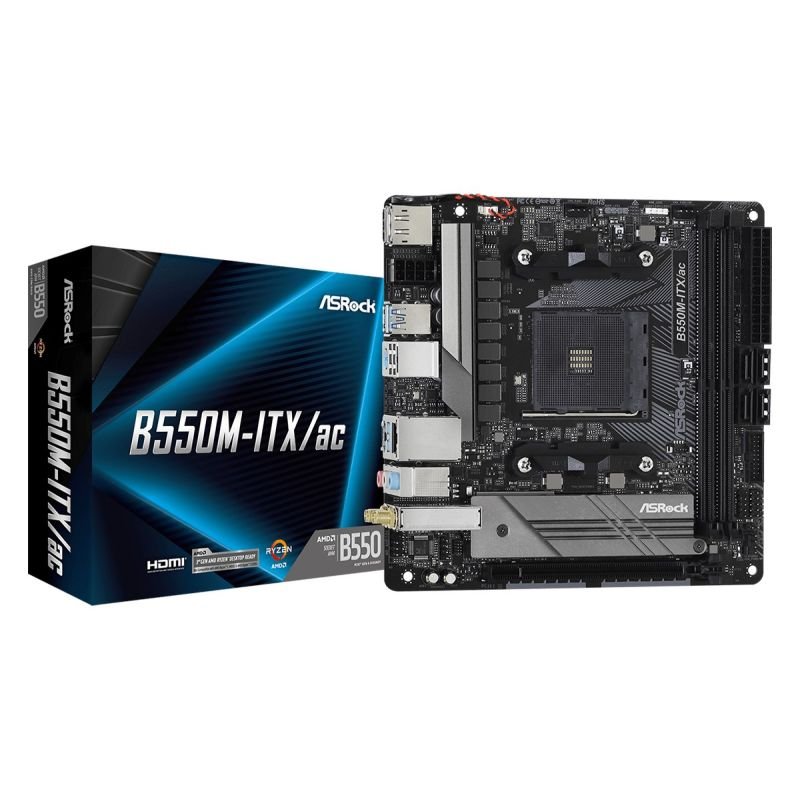 lupin-wear-ca-asrock-b550m-itx-ac-motherboard-2340298 Asrock B550M-ITX/AC motherboard - Image 1