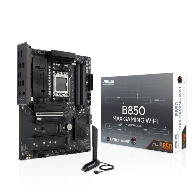 lupin-wear-ca-asus-b850-max-gaming-wifi-motherboard-2953003 ASUS B850 MAX GAMING WIFI motherboard - Image 1