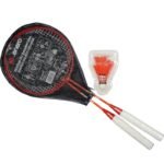 BADMINTON SET IN RED ORANGE ENERO 105 CASE - Image 4