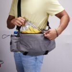 BAG BACKPACK BICYCLE BAG FOR TRUNK 4IN1 GRAY XQMAX - Image 4
