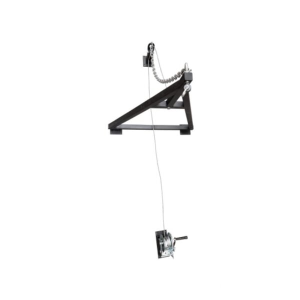 Bag hanger with reel