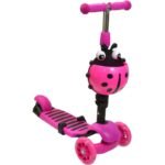 BALANCE SCOOTER 3IN1 ENERO BIEDRONKA PINK - Image 5