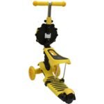 BALANCE SCOOTER 3IN1 ENERO BIEDRONKA YELLOW - Image 3