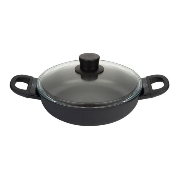 BALLARINI Avola deep frying pan with 2 handles, titanium, 28 cm, 75002-923-0