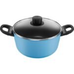 BALLARINI CAPRERA 2H pot with lid 24 cm blue