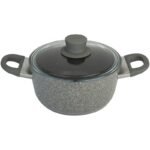 BALLARINI Murano pot with lid, granite, 24 cm, 75002-940-0 - Image 4