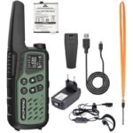 Baofeng BF-T25E walkie-talkie green, 2 pieces - Image 4