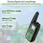 Baofeng BF-T25E walkie-talkie green, 2 pieces - Image 6