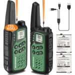Baofeng BF-T25E walkie-talkie green, 2 pieces - Image 7